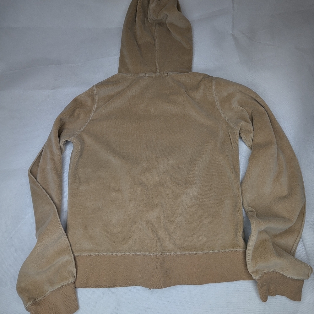 Y2K Rampage Zip Front Cotton Velour Track Jacket - Picture 7 of 10